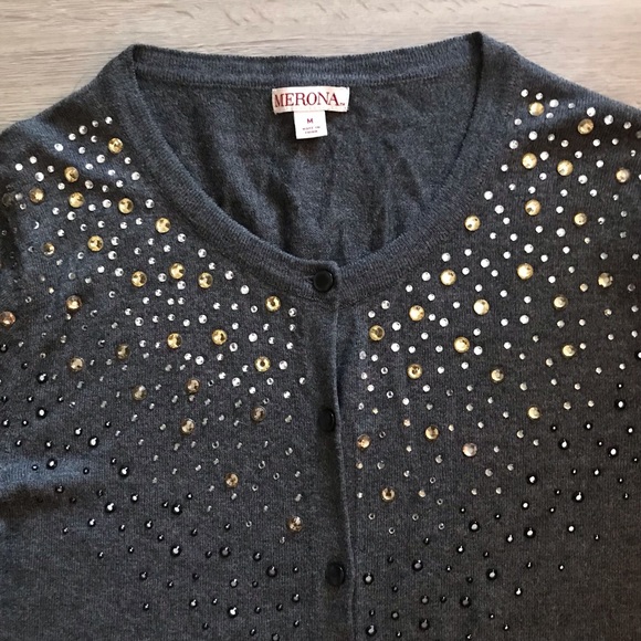 Sweaters - Sequinned Light Cardigan